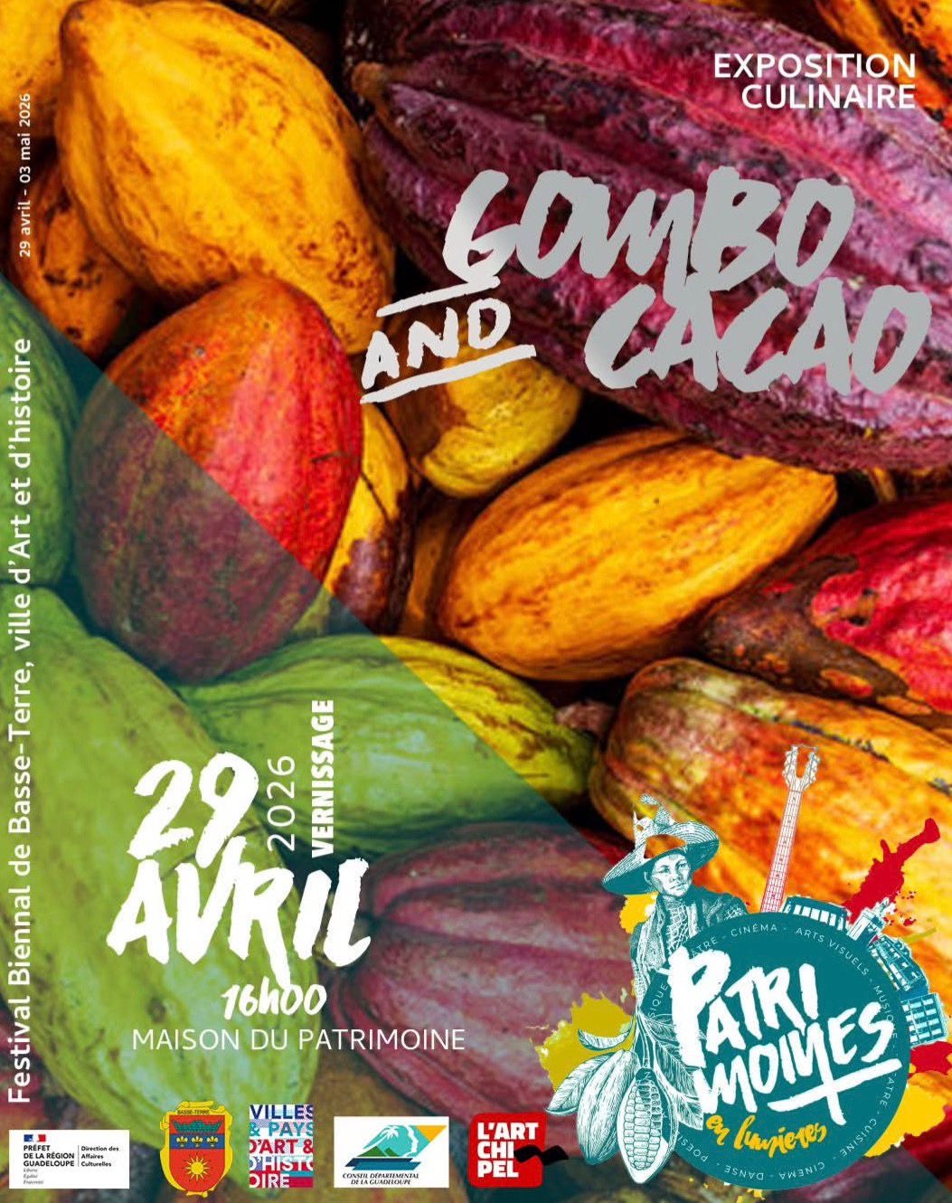 VERNISSAGE-Mercredi 29 avril 2026-16h00-Maison du Patrimoine -24 rue Baudot